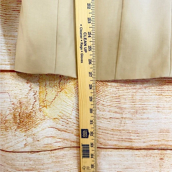 Talbots Women Wool Blend‎ Lined Crew Neck Cap Sleeve Pullover Blouse Top - Picture 5 of 5